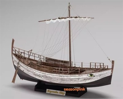 1:48 (13.7'') Trade Boat Kyrenia-Greek Ancient Wooden Model Ship Kit