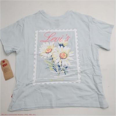 Levi's Girls' Oversized 'Daisy' Front and Back Graphic T-Shirt M *SEE DEAL!!!*