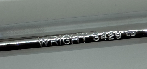 Wright 3429 10-3/4-3/8 drive bent flexhead ratchet double - Bild 2 von 4