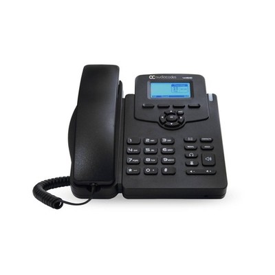 AudioCodes 405HD IP-Phone PoE GbE LCD Display Schwarz (IP405HDEG)