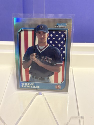 1997 Bowman Chrome Cole Liniak #277 card