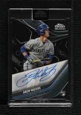 2023 Topps Chrome Black Auto Drew Waters #CBA-DW Auto 1d59