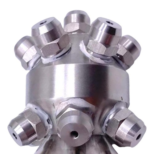 1 inch New stainless steel tank cleaning nozzle tip high pressure impact nozzle - Foto 10 di 11