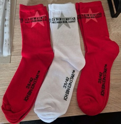 3 Paar Socken Gr. 39-42 ( Ich bin ein Star- Holt mich hier raus! ) NEU