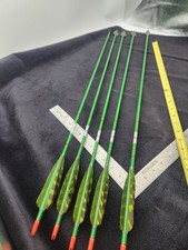 5 Aluminum Arrow w/ Bohning Heat Vanes, Nocks, & Points