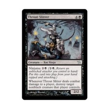 WOTC MtG Betrayers of Kamigawa Throat Slitter (U) NM