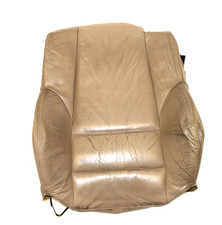 Bmw E46 Convertible Backrest Left Front Heated Sport Seat Beige Leather 8255581