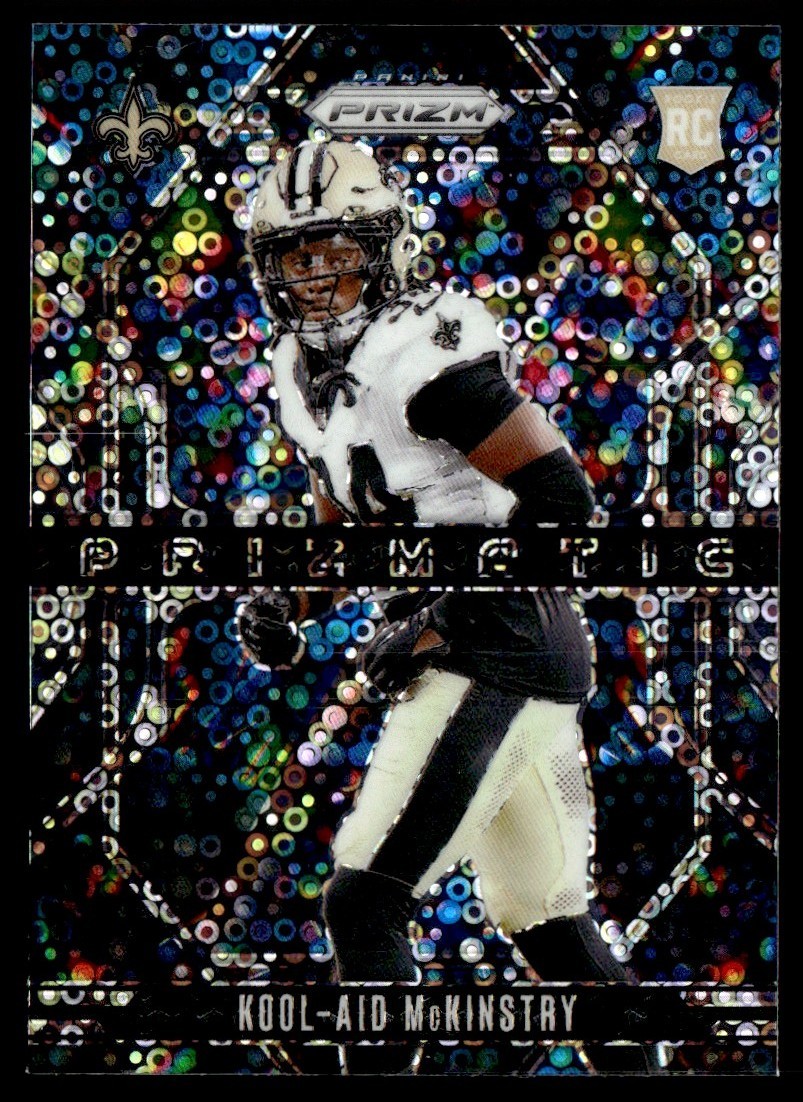 2024 Panini Prizm Prizmatic No Huddle Disco Kool-Aid McKinstry RC #7