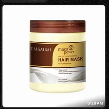 CAIGAIBAI Hair Repair Mask  Maca Pure Essence Collagen  Dry  Damage Hair300ml.