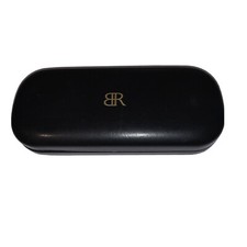Banana Republic Black clamshell eyeglasses hard case good condition Used