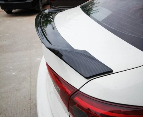 R Style ABS Unpainted Rear Trunk Spoiler Wing For 2014-2018 Mazda 3 M3 Axela - Picture 5 of 8