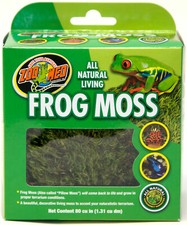 Zoomed Natural Frog Moss 1.31L Vivarium Terrarium Live Substrate Bio Active