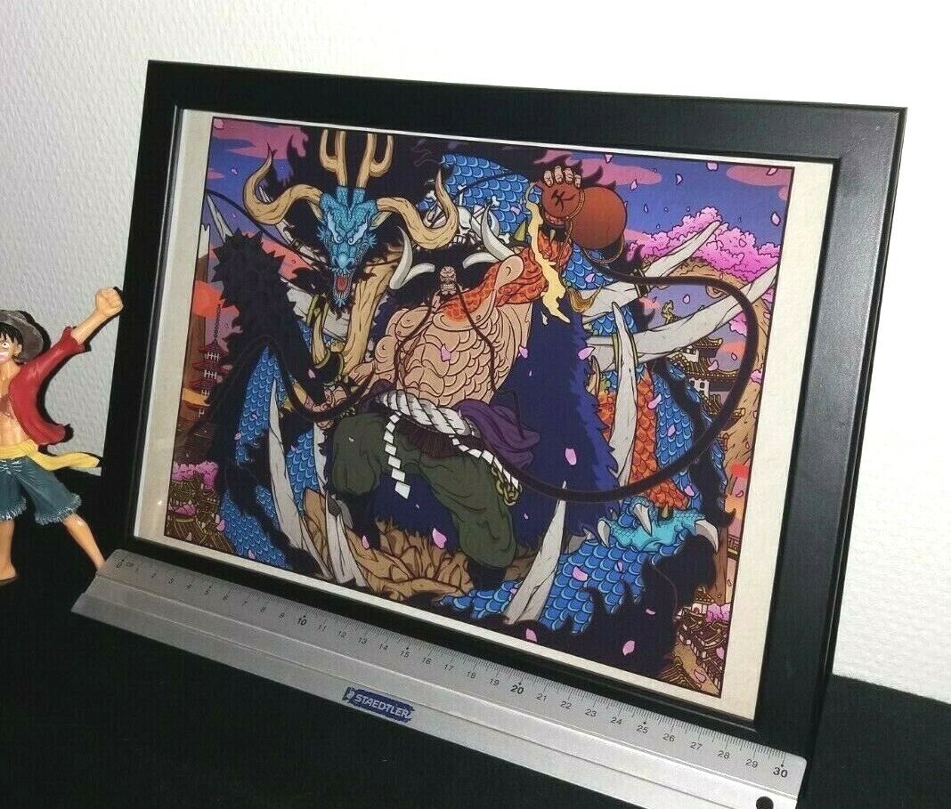 Kaido Uo Uo No Mi Canvas Print for Sale by Qadzfar