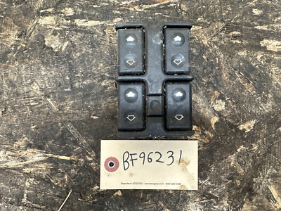 BMW 85-96 E32 E34 5/7 SERIES STICKY BUTTONS MASTER WINDOW SWITCH PANEL 1379075
