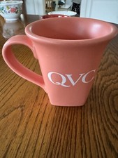QVC Shopping Network Coffee Tea Mug Terra-Cotta Look 12oz