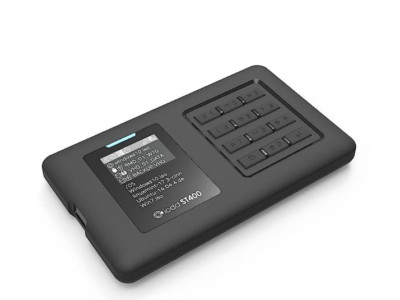 IODD ST400 2.5 inch Enclosure / USB-C/Bootable Virtual ODD / AES256 (FEDEX)KOREA