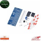 Zum Selbermachen einstellbare Geschwindigkeit NE555 + CD4017 laufendes LED-Licht Lötprojekt SMD-Kit.