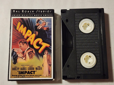IMPACT BETA BETAMAX TAPE IN BOX BRIAN DONLEVY ELLA RAINES CHARLES COBURN