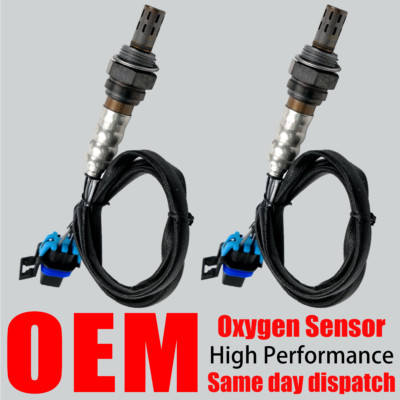 24798 O2 Sensor 2PCS OEM Upstream & Downstream Oxygen O2 Sensors for Chevy Silverado ...
