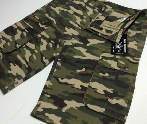 True Religion Military Army Camo 