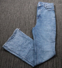 Old Navy Women's High-rise Flare Jeans Acid wash Size 6 29x32 Boho Hippie