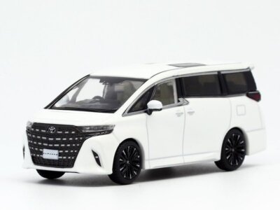 TOYOTA Alphard  - platinium white pearl - Model1 1:64