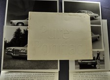 1971 Pontiac Press Release Photo Kit Bonneville Catalina Grand Ville Original