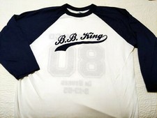 R&B/BluesPromo Baseball T-Shirt -B.B. KING - BB King & Friends NM Eric Clapton