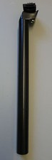 Fahrrad Patent Sattelstütze M-Wave CNC gefräst Alu schwarz Ø 27,2 mm 350mm lang