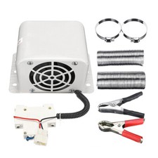 12V 1000W 2 Outlet Modified Car RV Seat Dash Heater Heated Air Window Defroster