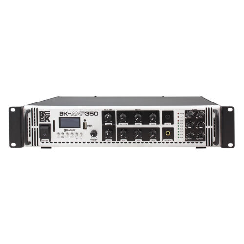 350 Watts Professional PA System Power Amplifier 6 Zone 70/100V MP3 Bluetooth - Picture 2 of 6