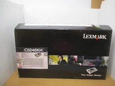 Genuine Lexmark C5246KH Black High-Yield Toner - NEW SEALED