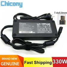 Genuine Chicony A330A014Q A20-330P1A 16.92A AC Adapter Laptop Charger 7.4 5.0mm