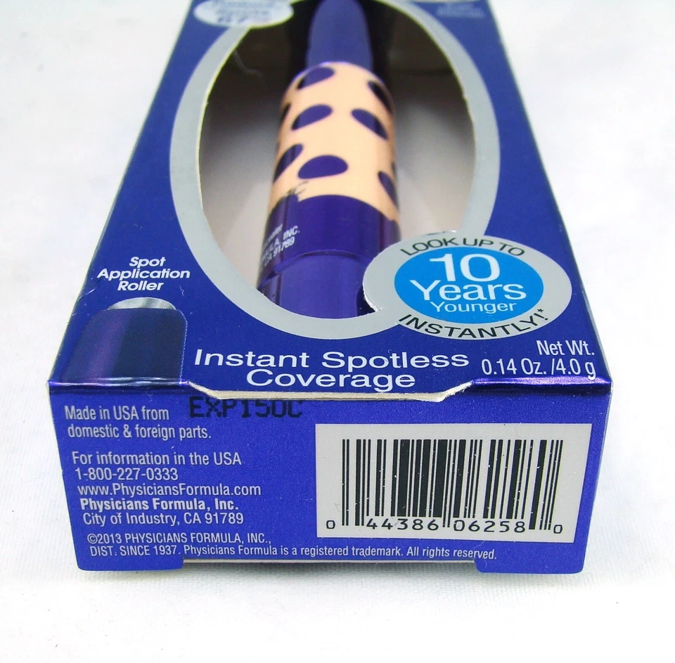 Physicans Formula Youthful Wear SPF15 Spotless Concealer 0.14 oz Lt/Med NEW NIB - Image 3 of 4