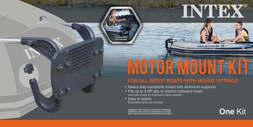 Intex Kit Supporto Motore per Gommone/Zattera con Capacità di Montaggio #68624EP - Foto 5 di 5