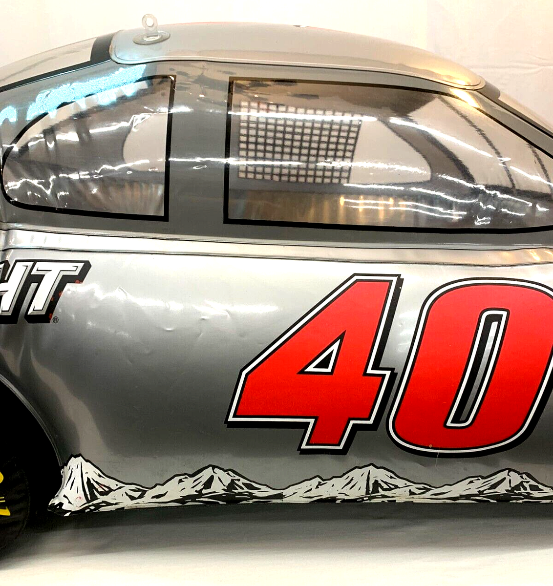 NASCAR 1993 Coors Light #40 Hanging Inflatable Race Car Bar Sign