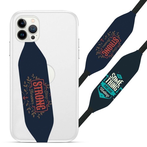 Universal Phone Grip Straps for Secure Handling | Reversible - 第 1/88 張圖片