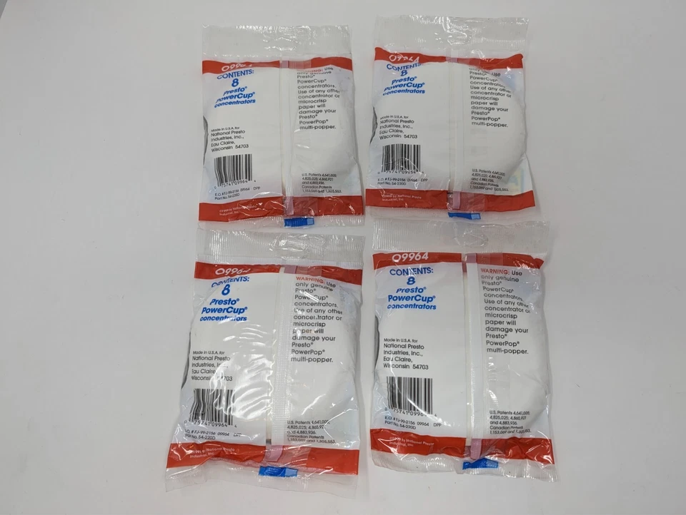 32x PRESTO Genuine PowerCup Microwave Concentrators (4x 8-Packs) - Image 2 of 4