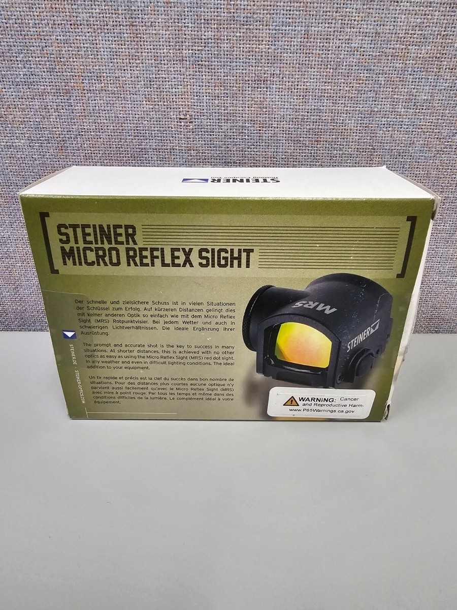 Steiner 8700 Holographic Micro Reflex Sight 3moa 1x for sale