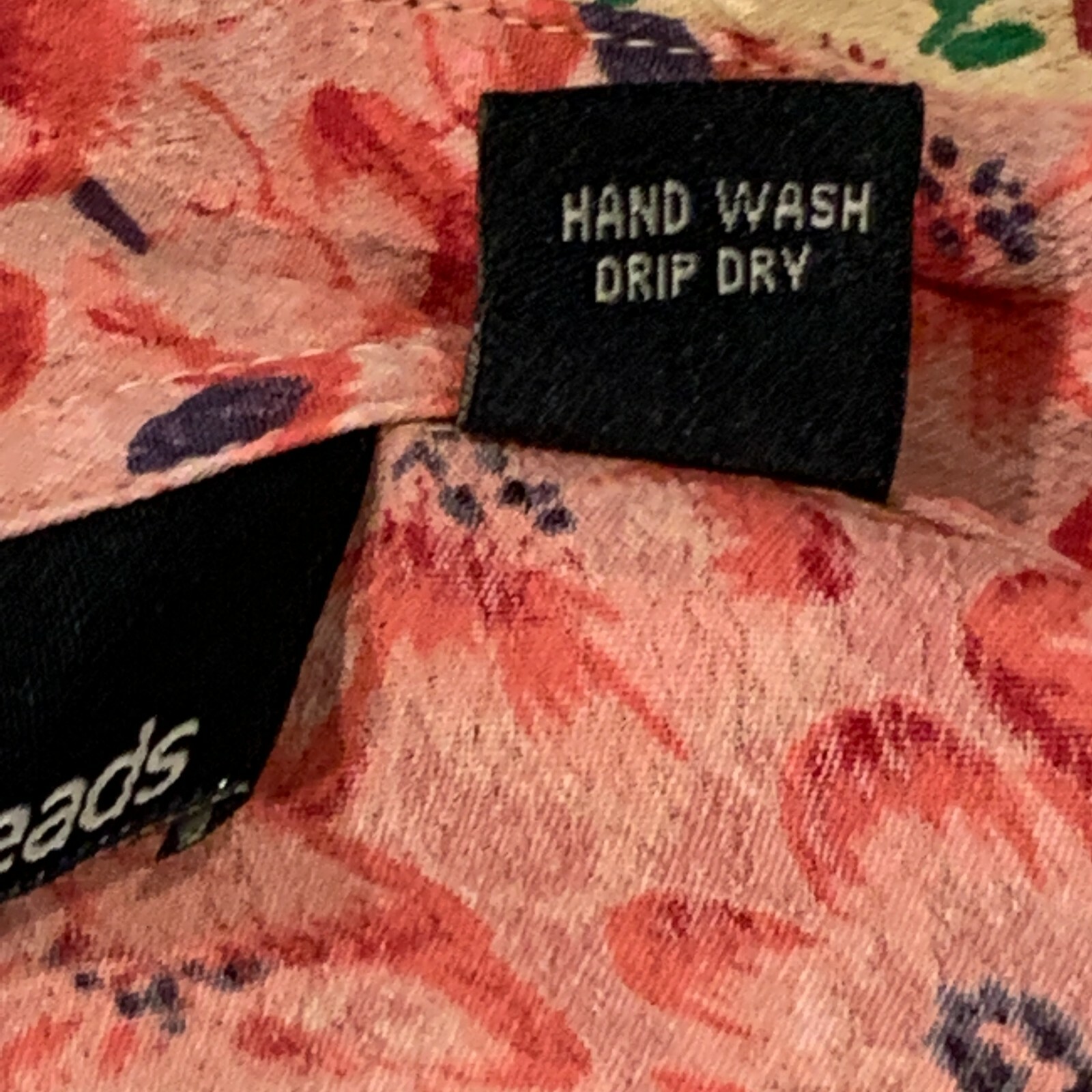 Sacred Threads Floral Patchwork Button Down Shirt… - image 9