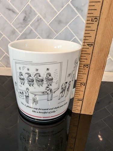 Restauración Hardware New Yorker Taza Taza “Please Step Forward” Cómic de Navidad - Imagen 8 de 8
