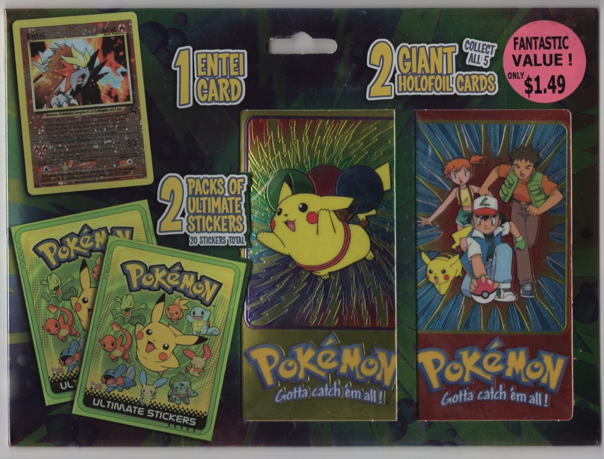 xxxxxx) 2000 Pokemon Topps TV Animation Ed. Series 2 - 2 JUMBO