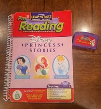LeapPad Leapfrog Leap Start Pre Reading Disney Princess Stories Pre-school - K