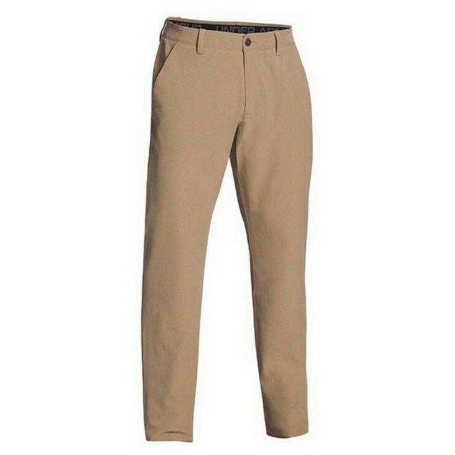 UNDER ARMOUR Airvent HeatGear Flat Front Unhemmed Golf Pant Mens size