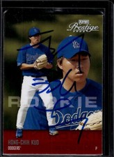 2003 Playoff Prestige #205 Autographed Hong-Chih Kuo Trading Card