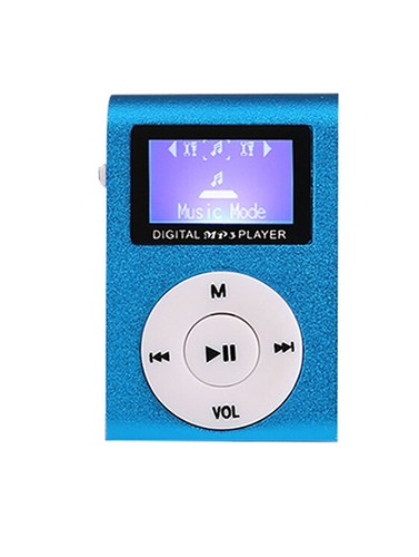 Mini MP3-Player Aluminium Gehäuse inklusive Clip & Ohrhörer, USB-Ladegerät b.A. - Bild 6 von 29