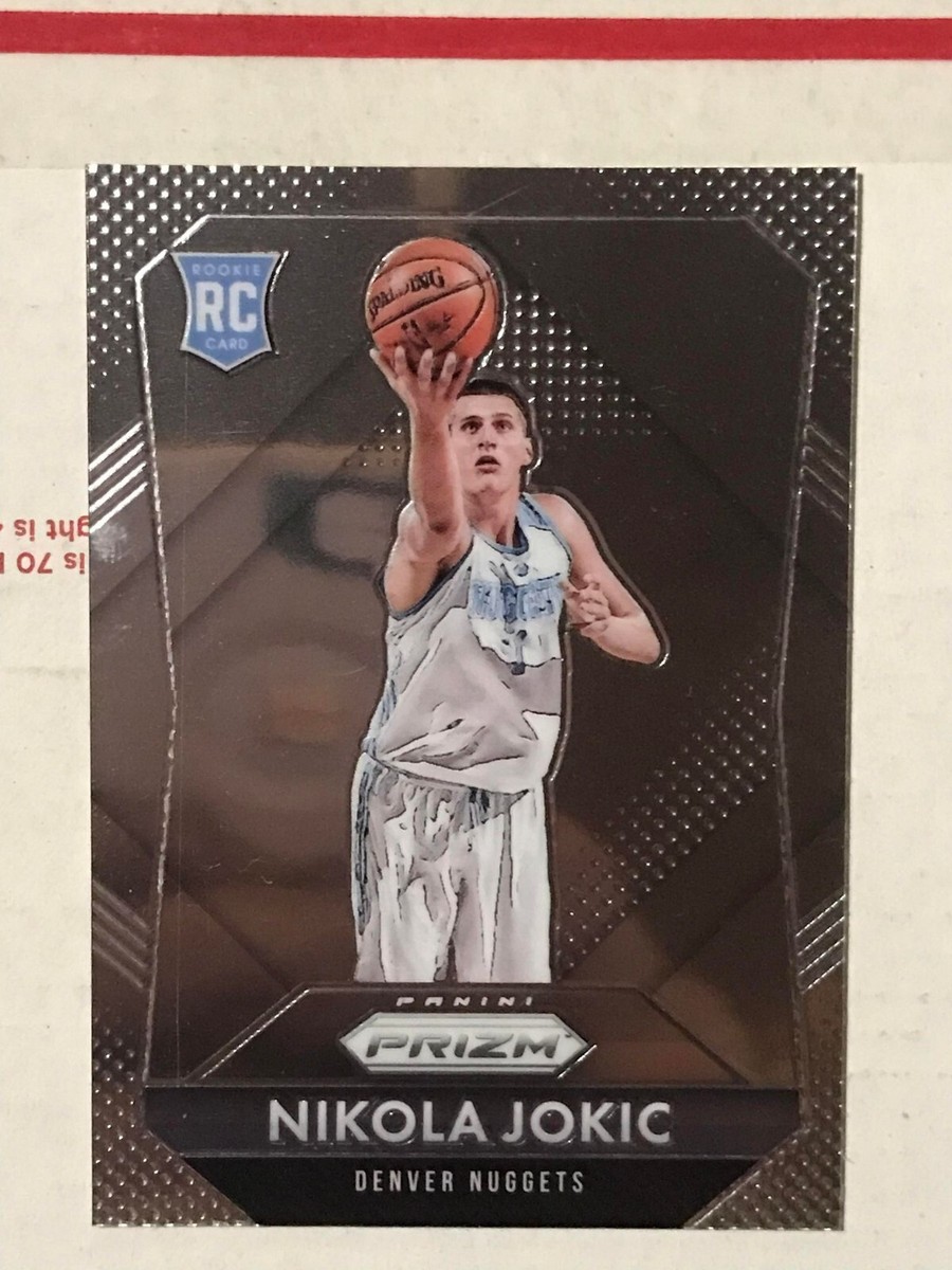 2015-16 Panini Prizm Basketball Nikola Jokic RC #335 Rookie MVP 