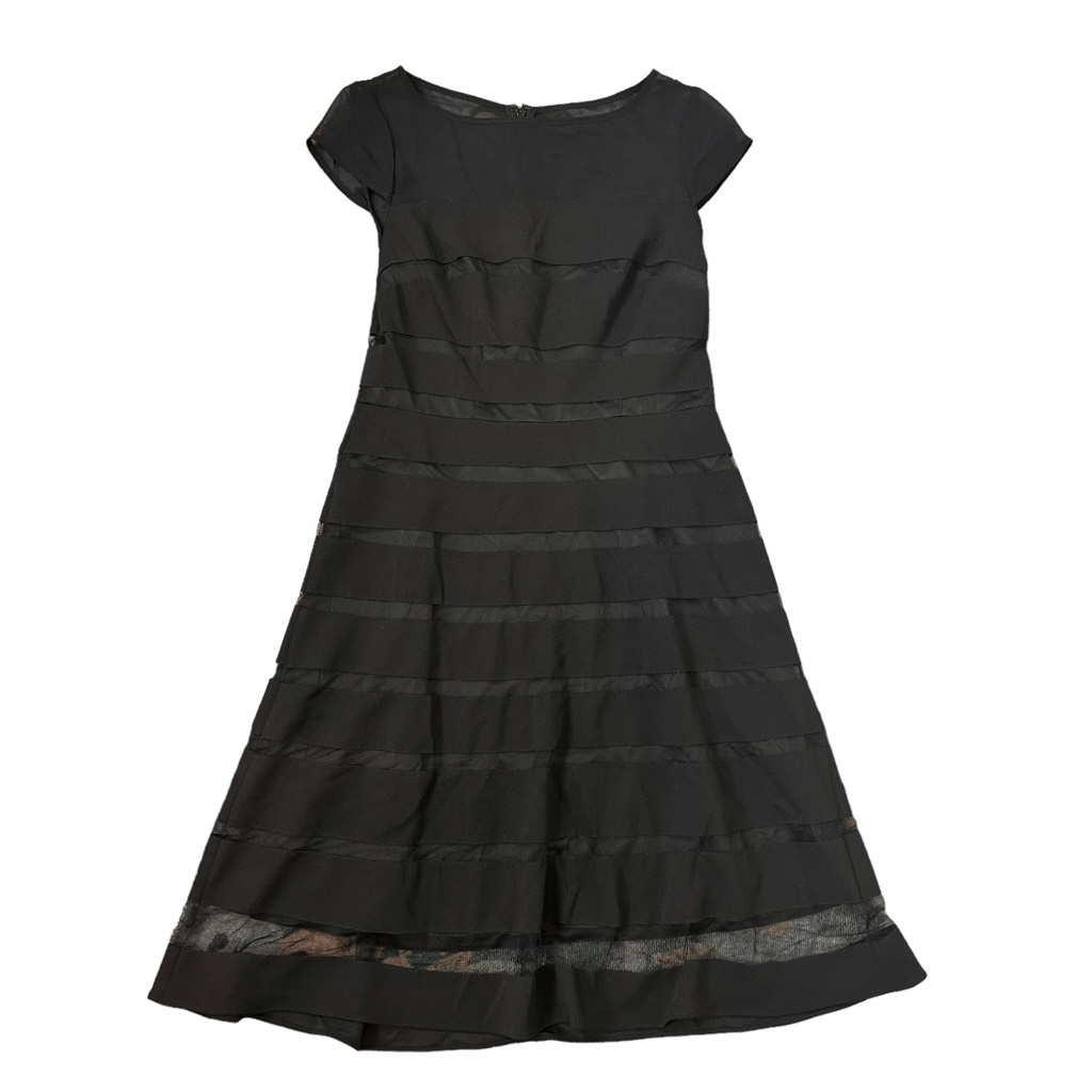 chinese dress ladies Megann Diagonal Lines Print Pleated Cuff Mini Dress main image 1