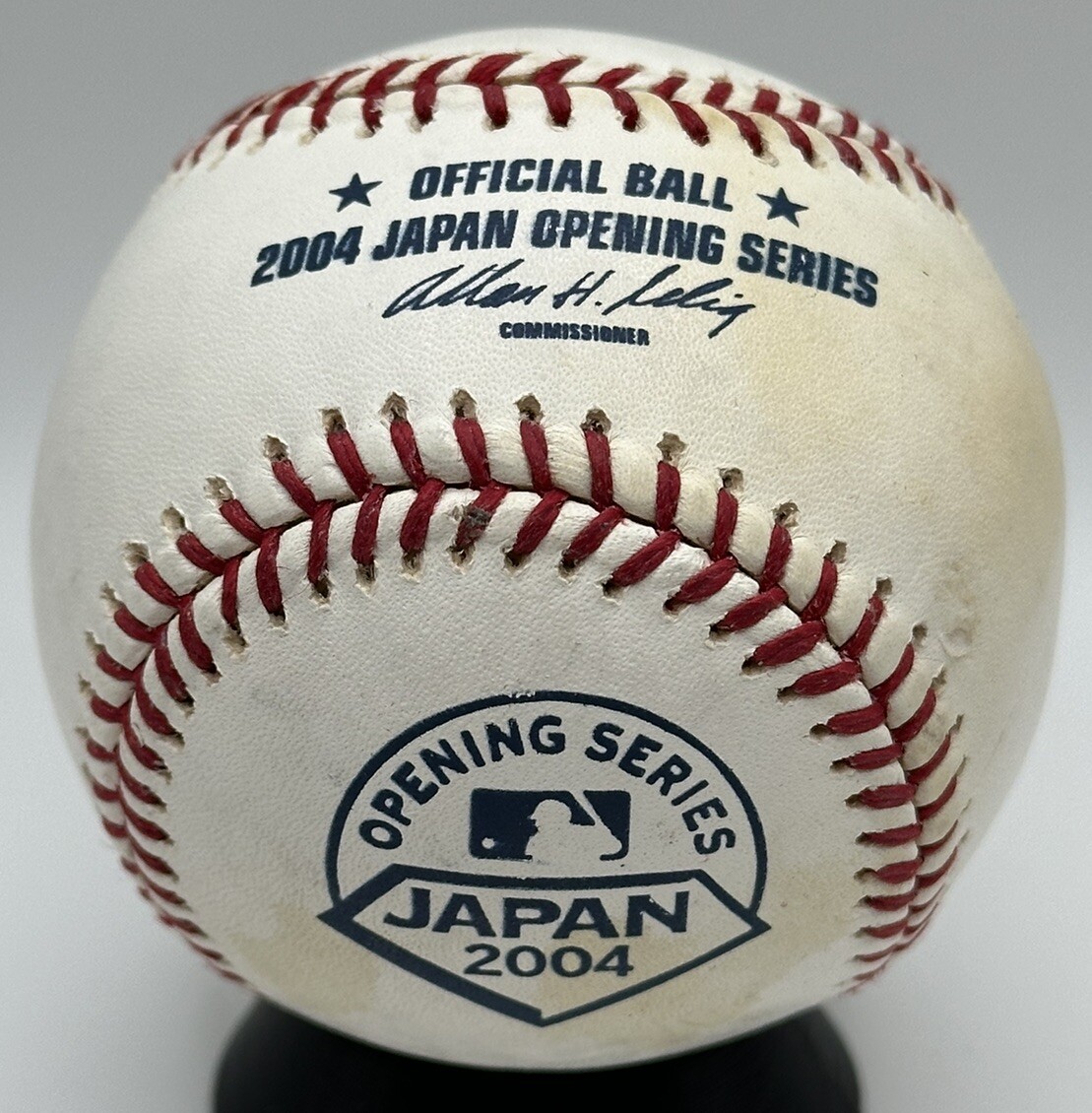 希少　2004 JAPAN OPENING SERIES 公式球　ホログラム付 2004 JAPAN OPENING SERIES RAWLINGS OFFICIAL LOGO BALL ROMLB