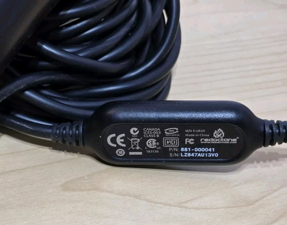 Guitar Hero USB Microphone Red Octane E-UR20 For Nintendo Wii Xbox 360 PS3 - Image 2 of 4